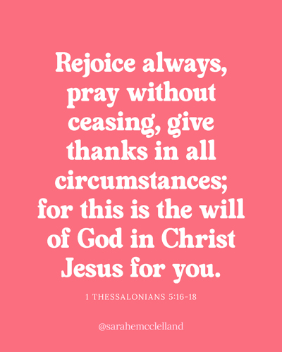 Gentle reminder to not stop praying